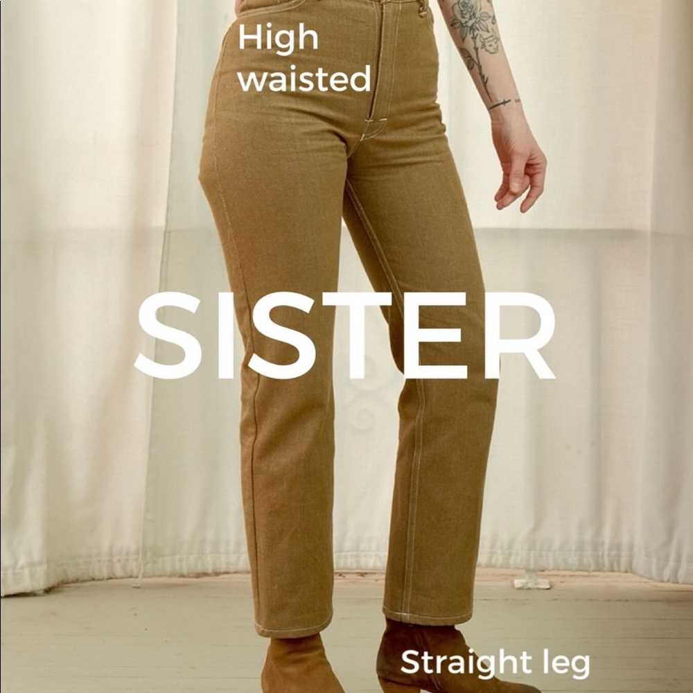 The Indigo Prophet - Sister Jeans - Black